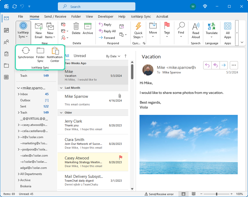 What is Outlook Sync