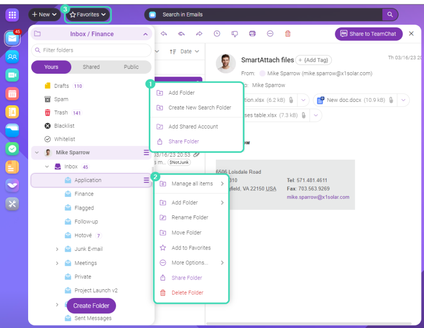 Context Menu