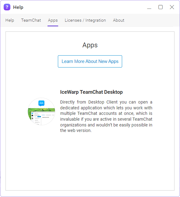 Help and Shortcuts