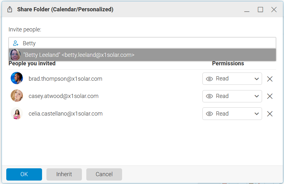 How to share calendar?