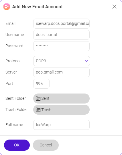 How to send an email from multiple accounts
